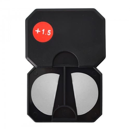 Stick-on Bifocal Lenses Reader,Bifocal Readers,Adhesive Reading Lenses Reusable,Clear Magnifying Bifocal Lenses,Self-Adhesive Bifocal Reading Lenses (150+)