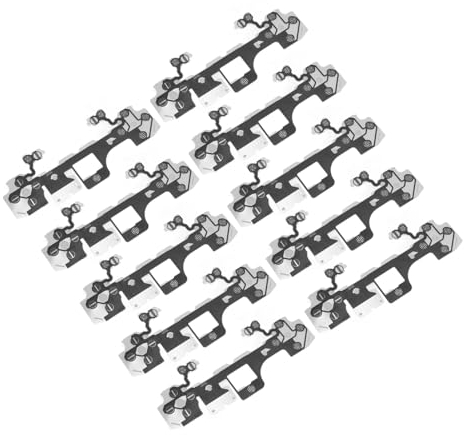 Bewinner 10PCS Leitfähige Folie füR PS5, Tastatur-Flexkabel L R Analogsticks Leitfähige Folie Reparaturteilzubehör, PCB-Joystick-Taste Leitfähige Folie füR PS5-Controller