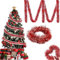 10 m Weihnachtsgirlande,Weihnachten Lametta Girlande,Girlande Weihnachten,Lametta Glänzend Girlande,Weihnachtsbaum Dekoration Girlande,für Weihnachten Party Indoor und Outdoor Dekoration