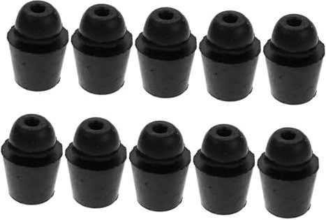 Cabilock Lot de 10 Joints Antichoc en Caoutchouc pour Capot De Voiture Amortisseurs De Pare-Chocs pour Pare-Chocs De Voiture pour Un Usage Quotidien