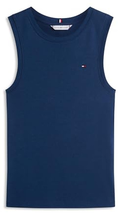 Tommy Hilfiger Damen Slim Cody C-nk Tank Top Ww0ww47806 Weitere T-Shirts (1er Pack)