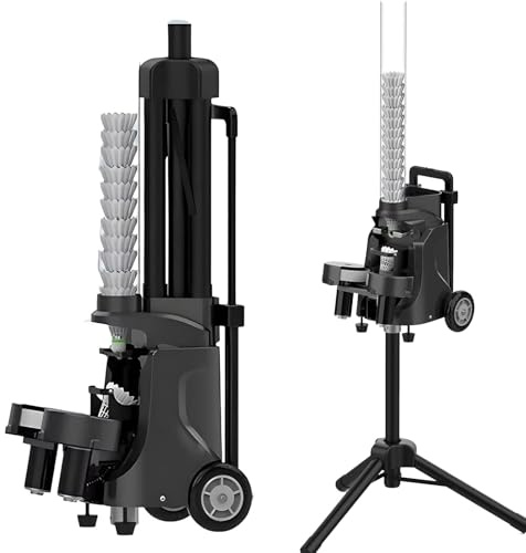 Tragbare Mini Badminton Trainingsmaschine, Akku Badminton Feeder Werfer Spender Smart APP Steuerung Serviermaschine für Jugendliche