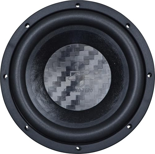 Ground Zero GZUW 10CF – 10 Zoll Subwoofer für präzisen & tiefen Bass im Auto, 450W RMS, 2x2 Ohm, kraftvoll & kontrolliert