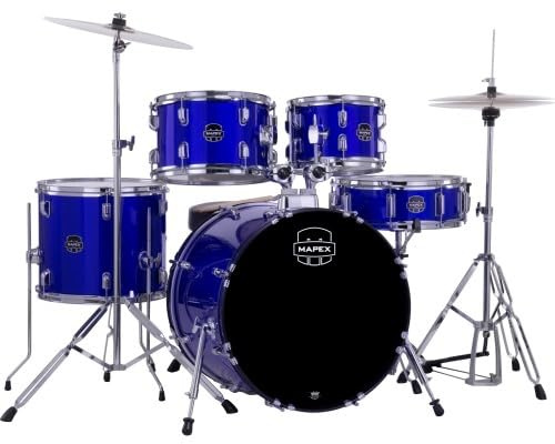 Mapex MXCM5044FTCIB Comet Drum Set Fusion Indigo Blue inkl. Becken