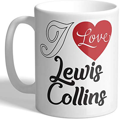 I Love Mugs - I Love Lewis Collins (Heart Design) - Mug, Ceramic, 11fl.oz.