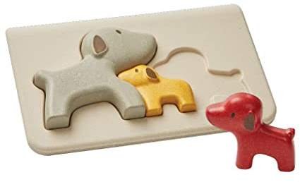 PlanToys 4636 Puzzle, Multiple-Dogs