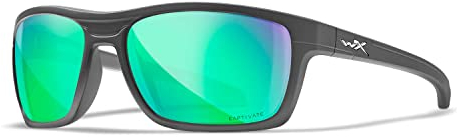 Wiley X │ WX Kingpin | Sonnenbrille Herren │ Ideal bei Outdoor-Aktivitäten | Sport Fahrradbrille Laufbrille Fischen Wandern │ Sportbrille │ 100% UVA/UVB-Schutz