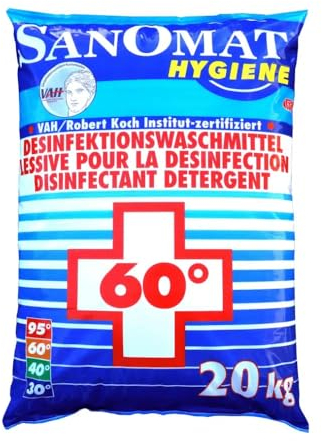 Waschmittel Desinfektion 20 kg Sanomat von Rösch Waschpulver
