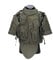 AOSUAI Outdoor Tactical Vest Camouflage Body Armor Combat Vest With Pouch/Pad Airsoft Military Assault Plate Carrier Clothing Multifunction (Color : Green, Size : One Size)