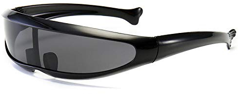 WQZYY&ASDCD Sonnenbrille Herren Damen Vintage Narrow Cyclops Frauen Luxuriöse Persönlichkeit Brille Lustige Dekoration Männer Sonnenbrille-7