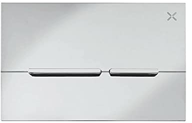 Crosswater Glide Flush Plate Chrome Modern and Sleek GLFLUSHC