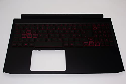 acer Tastiera retroilluminata tedesca (DE) + bauletto nero Nitro 5 AN515-55 serie (originale)