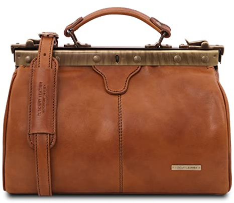 Tuscany Leather Michelangelo Maulbügel- Arzttasche aus Leder