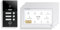 GVS - IP Video Türsprechanlage 3 Familienhaus mit Türöffner (RFID & Fingerprint), HD Kamera, 3X 10 Zoll Monitor & App - Smarte Video Türklingel mit Kamera & Gegensprechanlage (AVS5452U)