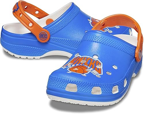 Crocs Klassische Collegiate-Clogs für Erwachsene, unisex, New York Knicks, 37/38 EU