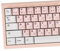 Tripleshot Lot de 124 touches japonaises pour clavier mécanique Cherry MX Blanc Rose