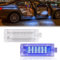 POPMOTORZ LED Door Light, 2Pcs LED Interior Light Car Welcome Light Footwell Light with Canbus Error Free 2835 SMD Luggage Light for BMW E81 E87 E60 E61 E63 E64 F01 X5 E70 X6 E71 Mini Cooper, Blue