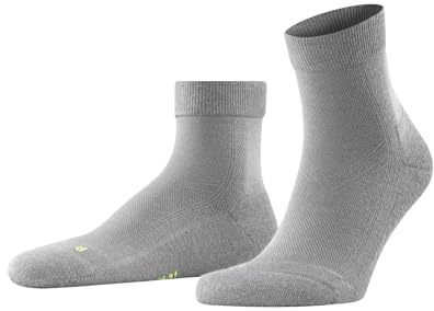 FALKE Unisex Cool Kick Socken atmungsaktives schnelltrocknendes Funktionsmaterial leichte Polsterung Plüschsohle kühlend moderne Quarterlänge flache Naht an Fußspitze sportlich 1 Paar | mit ultraleichter Polsterung