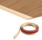 TECDW 200 CM Übergangsprofil Selbstklebend, Böden & Teppich Laminat Kanten Übergangsstreifen, PVC Teppichleisten Übergangsleiste für Abdeckungshöhe innerhalb von 5 mm (Ahornfarbe)