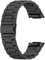 Straps Compatible with Fitbit Charge 6 Strap, Metal Stainless Steel Wristband Replacement Business Band for Fitbit Charge 5 /Charge 6 Activity Tracker (Black)