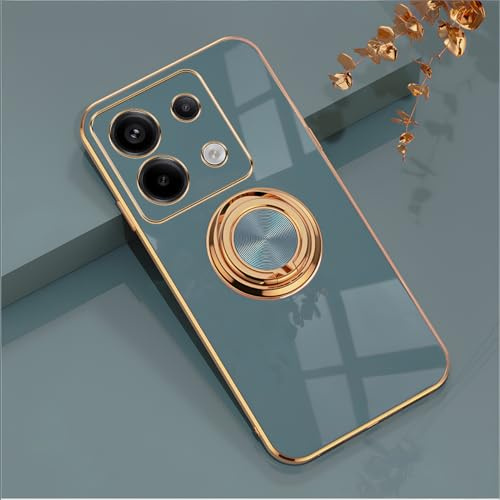 XINYEXIN Custodia per Xiaomi Redmi Note 13 Pro 4G/M6 Pro Supporto Anello
