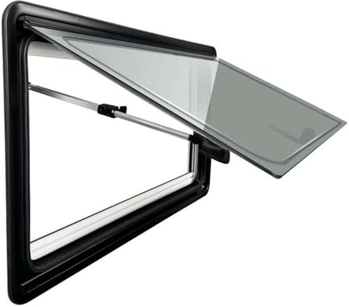 SHAIRMB Seitenfenster FüR Wohnmobile, Wohnmobilfenster, Schiebefenster Mit Flying Screens, Externer Push-Out Fenster, Aufklappbar Fenster Herausschieben, Fenster Anzeigen,500 * 450mm