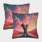 MEFESE Elefant Dekorative Kissenbezüge,Versteckter Reißverschluss Animal DecorativeKissenhülle, Für Autodekoration, Zuhause, Sofa, Bettwäsche Kissenbezug 2er-Set 50x50cm