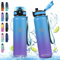 Vikaster Borraccia Termica, 500ml Senza BPA, Thermos per Bevande Calde, Senza Perdite, Borraccia Bambini, Acciaio Inox, Borraccia per Adulto, Scuola, Palestra, Ciclismo