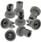 Self Spares 8X Dishwasher Upper Basket Wheel Compatible with Zanussi Electrolux 50286967000 50269970005 50278101006 50269921008 50286966002 Zanker 764817 889198