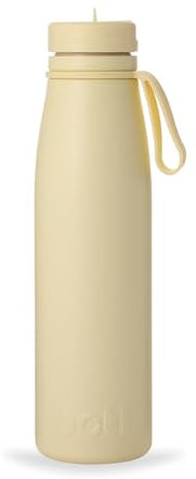 BOTL New Evolution V2 Edelstahl-Isolierflasche mit Träger, 500 ml Heiß- und Kaltgetränke, Banane