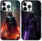 2 Stück Handyhülle für Apple iPhone 8 iPhone 7 iPhone SE 2022/2020 Hülle 4.7, Aesthetic Kreative Cartoon Muster Design Weiche TPU Silikon Stoßfest Kameraschutz Schwarz Schutzhülle