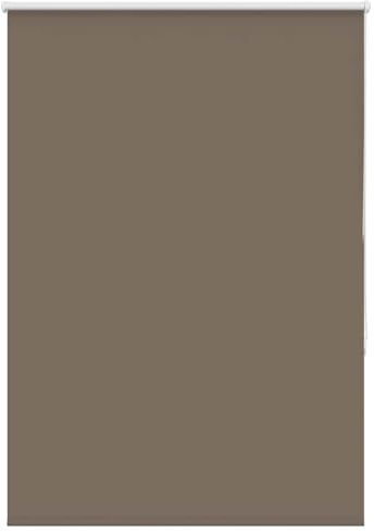 vidaXL Verdunkelungsrollo Kaffeebraun 105x175 cm Stoffbreite 100,7 cm