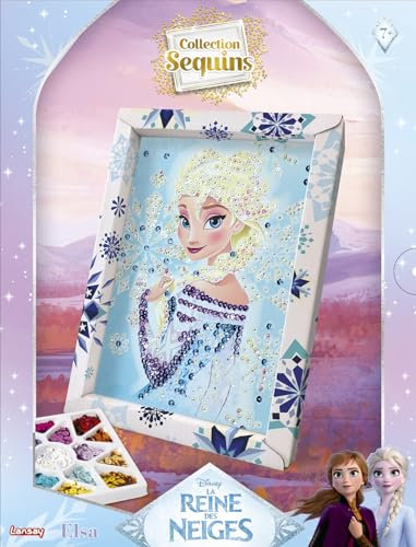 Jeu de création - LANSAY - Collection sequins - ELSA LA REINE DES NEIGES - Des 7 ans