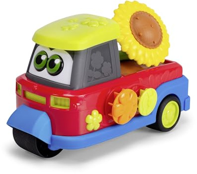 Dickie Toys ABC - Fibi Flower Auto (25 cm) - großes Spielauto ab 1 Jahr mit Wasserspritz-Funktion und Freilauf, Spielzeug für Babys und Kleinkinder ab 12 Monate, auch als Wasserspielzeug geeignet