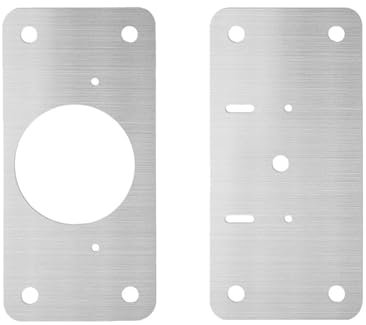 2 pezzi kit piastra di riparazione cerniera in acciaio inossidabile piastra di montaggio cerniera porta armadio da cucina riparazione cerniera hardware porta mobili