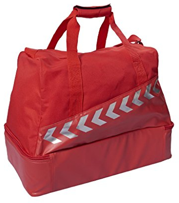 hummel Authentic Charge Soccer Bag Sporttasche, True Red, 54 x 32 x 40 cm