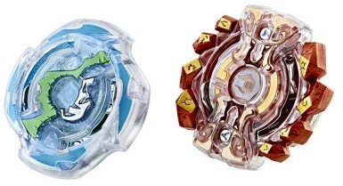 Hasbro Beyblade Bey Burst Evolution Gaianon G2 und Doomscizor, Mehrfarbig European Trading B.V C2358