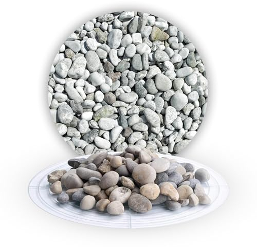 Best for Garden Kieselsteine 16-32 mm umweltfreundlich Kies Splitt Natur bunt für Beete, Wege & Gartenteiche Zierkies 10 kg-500 kg zur Auswahl (150)