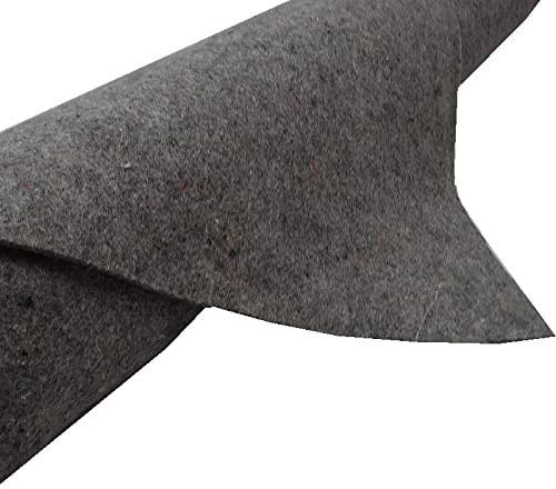 TeichVision – Teichvlies 500g / Vlies für Teich & Pool 4m x 2m / Schutzvlies als Poolunterlage/Bodenvlies Pool in grau