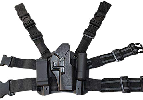 Holster Jambe Pistolet Pistolet Airsoft Holster étui de Chasse série GL0CK 17 19 22 23 31 32 Drop Droite