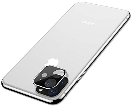 Sakulaya iPhone 11 Pro Max 6,5 Zoll Back Camera Lens Tempered Glass Protector 3D for iPhone 11 Pro Max Tempered Glass Film Silver