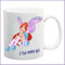 My Cust MUG TAZZA gadget,FATA BLOOM PERSONALIZZATA CON NOME FRASE O FOTO - IDEA REGALO compatibile CON WINX