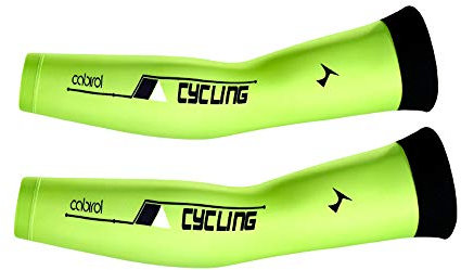 Cabirol Manguitos para ciclismo Classic (Verde, 2XL)