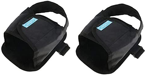 Sangle De Retenue Pour Repose-pieds De Fauteuil Roulant 2 Pièces, Ceinture De Sécurité De Siège De Fauteuil Roulant, Chaussures Fixes De Sécurité De Fauteuil Roulant Antidérapantes Anti-chute