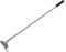 Mydracas Heavy Duty Charcoal Grill Rake Grill Ash Tool Accessories with Rubber Handle, Charcoal Kettle Grill Pizza Oven Ash Rake -32 inch
