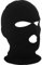 FakeFace Schwarze Sturmhaube Skimaske Balaclava Sturmmaske 3-Loch gestrickte Motorradmaske Multifunktional Atmungsaktiv Skimaske Halswärmer Masken Mütze für Damen und Herren (Schwarz)