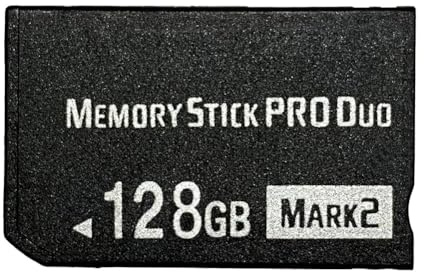 Original128 GB High Speed Memory Stick Pro Duo (Mark2) PSP Zubehör 128 GB Kamera Speicherkarte