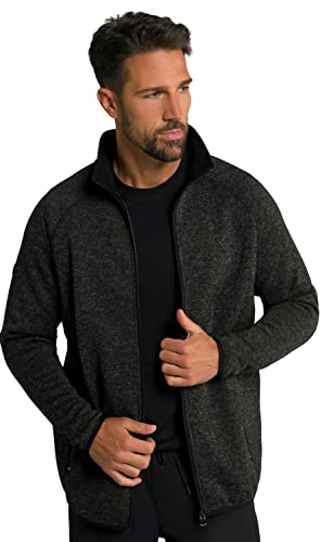 Jay-PI Giacca Jay-PI di Maglia e Pile Nero 4XL 802394100-4XL