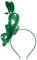 Dacitiery Ladies Feather Aliceband Fascinator, Mesh Flower Hair Clip Elegant Flower Feather Headband Women Headwear with Headband and Clip for Cocktail Tea Party Weddings Races Ascot (Green)