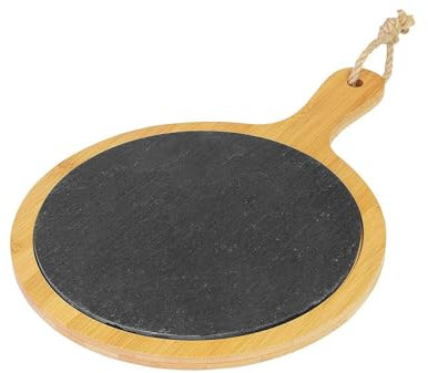 Piatto da portata Tapas + Friends, ardesia in bambù, 33 x 23 cm